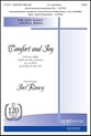 Comfort and Joy SATB choral sheet music cover